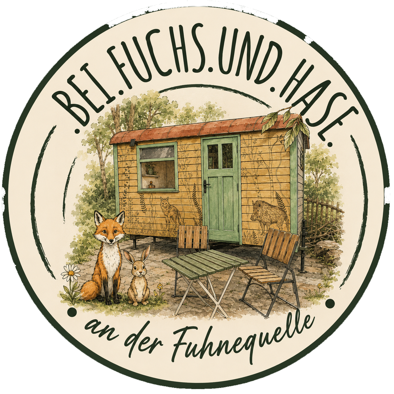Bei Fuchs und Hase an der Fuhnequelle